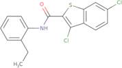 3,6-Dichloro-N-(2-ethylphenyl)-1-benzothiophene-2-carboxamide