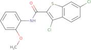 3,6-Dichloro-N-(2-methoxyphenyl)-1-benzothiophene-2-carboxamide