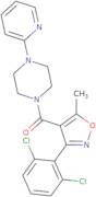 3-(2,6-dichlorophenyl)-5-methylisoxazol-4-yl 4-(2-pyridyl)piperazinyl ketone