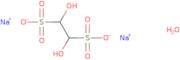 Glyoxal sodium bisulfite addition compound hydrate