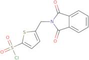 5-[(1,3-dioxoisoindol-2-yl)methyl]thiophene-2-sulfonyl chloride