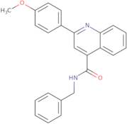 N-Benzyl-2-(4-methoxyphenyl)quinoline-4-carboxamide