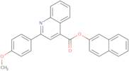 Naphthalen-2-yl 2-(4-methoxyphenyl)quinoline-4-carboxylate