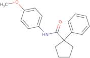 N-(4-methoxyphenyl)-1-phenylcyclopentane-1-carboxamide