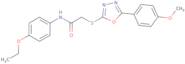 N-(4-Ethoxyphenyl)-2-((5-(4-methoxyphenyl)-1,3,4-oxadiazol-2-yl)thio)acetamide