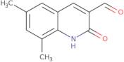 6,8-Dimethyl-2-oxo-1,2-dihydroquinoline-3-carbaldehyde