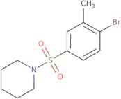 1-(4-Bromo-3-methylphenylsulfonyl)piperidine