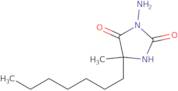 3-Amino-5-heptyl-5-methylimidazolidine-2,4-dione