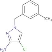 4-Chloro-1-[(3-methylphenyl)methyl]-1H-pyrazol-3-amine