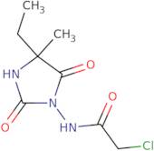 2-Chloro-N-(4-ethyl-4-methyl-2,5-dioxoimidazolidin-1-yl)acetamide