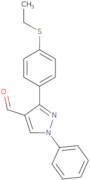 3-[4-(Ethylsulfanyl)phenyl]-1-phenyl-1H-pyrazole-4-carbaldehyde