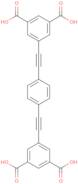 5,5'-(1,4-Phenylenebis(ethyne-2,1-diyl))diisophthalic acid