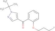 [1-(tert-Butyl)-1H-pyrazol-4-yl][2-(3-fluoropropoxy)phenyl]methanone