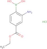 2-Amino-4-(ethoxycarbonyl)benzeneboronic acid hydrochloride