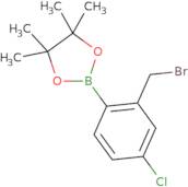 2-Bromomethyl-4-chlorophenylboronic acid pinacol ester