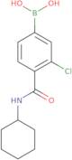 3-Chloro-4-(cyclohexylcarbamoyl)benzeneboronic acid