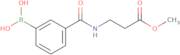 3-[(3-Methoxy-3-oxopropyl)carbamoyl]benzeneboronic acid