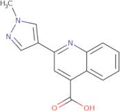 2-(1-Methyl-1H-pyrazol-4-yl)quinoline-4-carboxylic acid