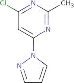 4-Chloro-2-methyl-6-(1H-pyrazol-1-yl)pyrimidine