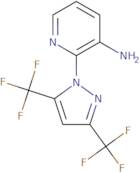 2-[3,5-Bis(trifluoromethyl)-1H-pyrazol-1-yl]-3-pyridinylamine