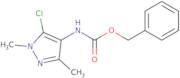 Benzyl N-(5-chloro-1,3-dimethyl-1H-pyrazol-4-yl)carbamate