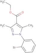 Ethyl 1-(2-bromophenyl)-3,5-dimethyl-1H-pyrazole-4-carboxylate