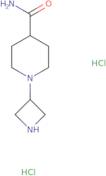 1-(Azetidin-3-yl)piperidine-4-carboxamide dihydrochloride