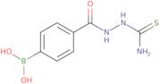 4-(2-Carbamothioylhydrazinecarbonyl)phenylboronic acid