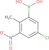 5-Chloro-2-methyl-3-nitrobenzeneboronic acid