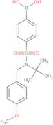 4-[tert-Butyl(4-methoxybenzyl)sulphamoyl]benzeneboronic acid