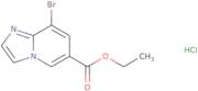 Ethyl 8-bromoimidazo[1,2-a]pyridine-6-carboxylate HCl