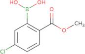 5-Chloro-2-(methoxycarbonyl)benzeneboronic acid