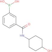 (3-(((1r,4r)-4-hydroxycyclohexyl)carbamoyl)phenyl)boronic acid
