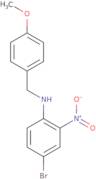 4-Bromo-N-(4-methoxybenzyl)-2-nitroaniline