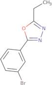 2-(3-Bromophenyl)-5-ethyl-1,3,4-oxadiazole