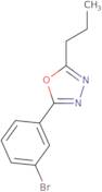2-(3-Bromophenyl)-5-propyl-1,3,4-oxadiazole