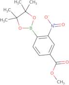 4-Methoxycarbonyl-2-nitrophenylboronic acid pinacol ester