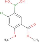 2-Chloro-4-methoxy-5-(methoxycarbonyl)benzeneboronic acid