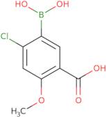 5-Carboxy-2-chloro-4-methoxyphenylboronic acid