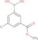 (3-Chloro-5-(methoxycarbonyl)phenyl)boronic acid
