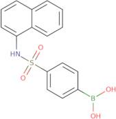 4-(Naphth-1-ylsulphamoyl)benzeneboronic acid