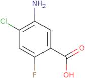 5-Amino-4-chloro-2-fluorobenzoic Acid