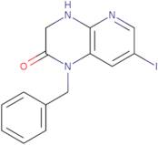 1-Benzyl-7-iodo-3,4-dihydropyrido[2,3-b]pyrazin-2(1H)-one