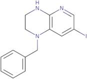 1-Benzyl-7-iodo-1,2,3,4-tetrahydropyrido[2,3-b]pyrazine