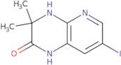 7-Iodo-3,3-dimethyl-3,4-dihydropyrido[2,3-b]pyrazin-2(1H)-one