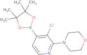 3-Chloro-2-(4-morpholino)pyridine-4-boronic acid pinacol ester