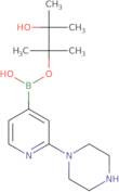 2-(Piperazin-1-yl)pyridine-4-boronic acid, pinacol ester