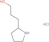 3-[(2R)-Pyrrolidin-2-yl]propan-1-ol hydrochloride