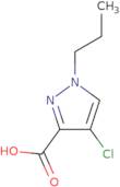 4-Chloro-1-propyl-1H-pyrazole-3-carboxylic acid