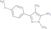 5-(4-Methoxy-phenyl)-2,4-dimethyl-2H-pyrazol-3-ylamine